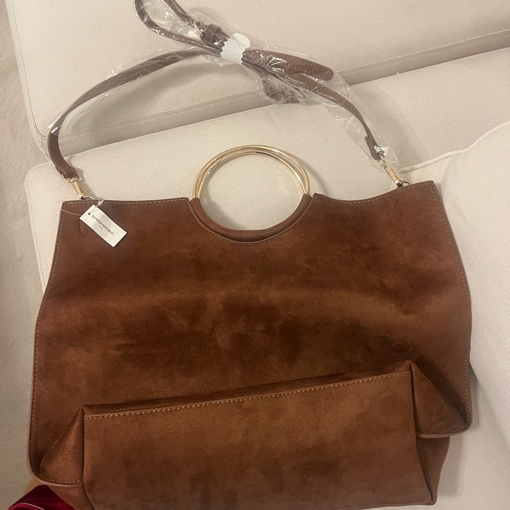 Banana republic Brown Suede Women's Bag
